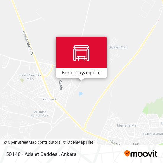 50148 - Adalet Caddesi harita