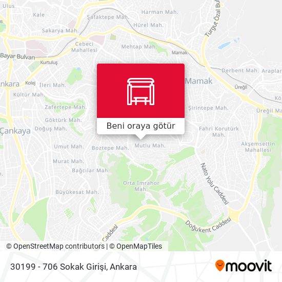 30199 - 706 Sokak Girişi harita