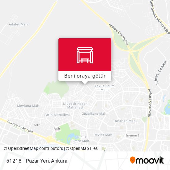 51218 - Pazar Yeri harita