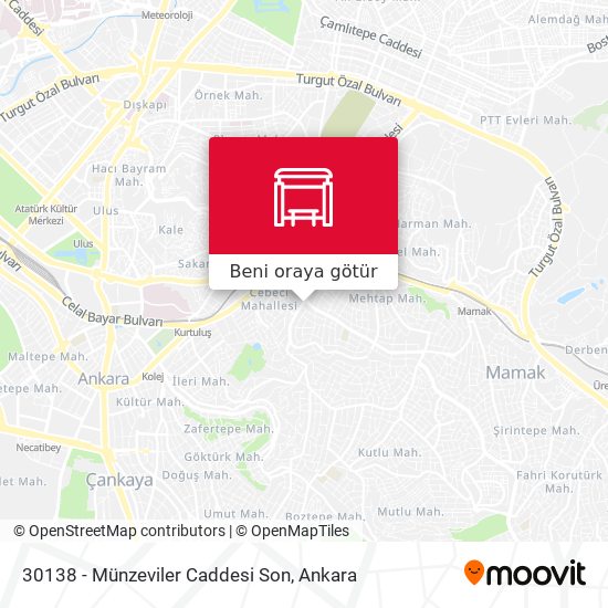 30138 - Münzeviler Caddesi Son harita