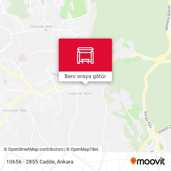 10656 - 2855 Cadde harita