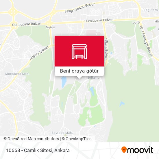 10668 - Çamlık Sitesi harita
