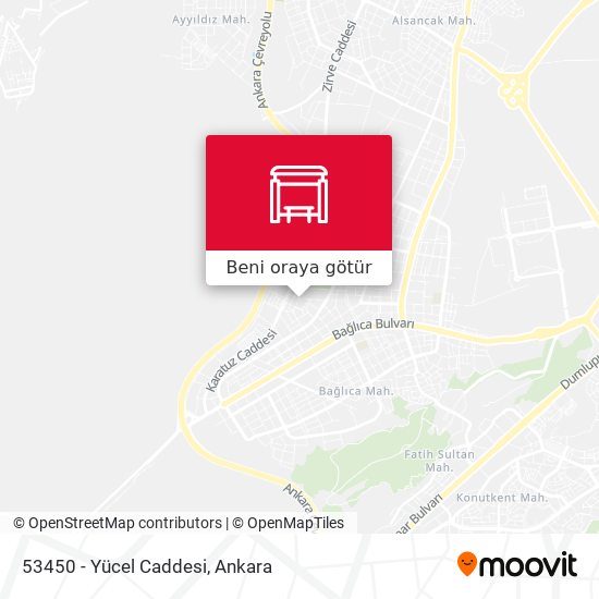 53450 - Yücel Caddesi harita
