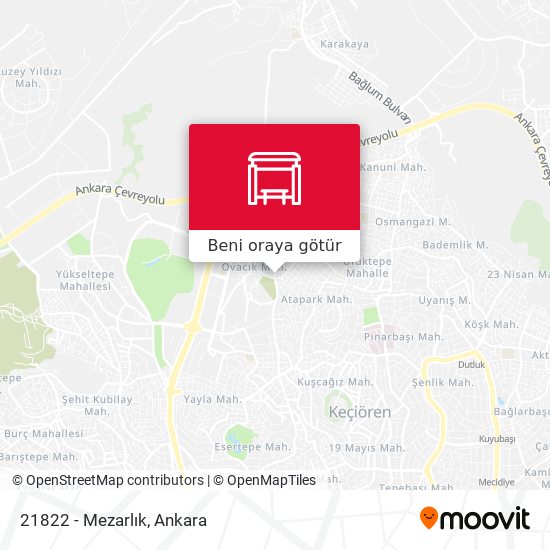 21822 - Mezarlık harita