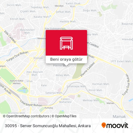 30095 - Server Somuncuoğlu Mahallesi harita