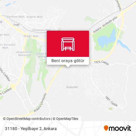 31180 - Yeşilbayır 2 harita