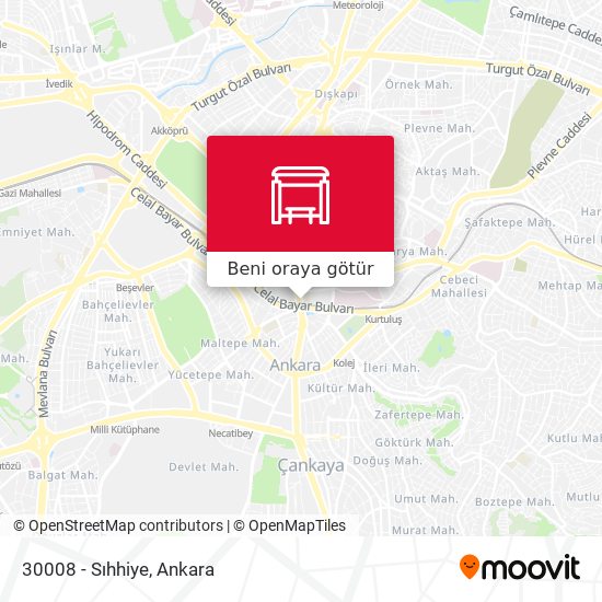 30008 - Sıhhiye harita