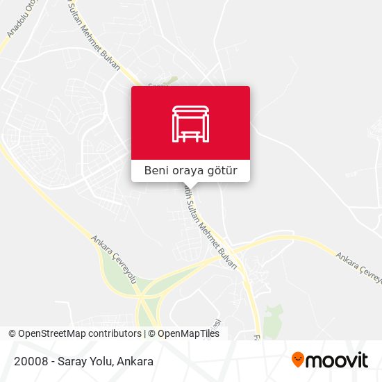 20008 - Saray Yolu harita