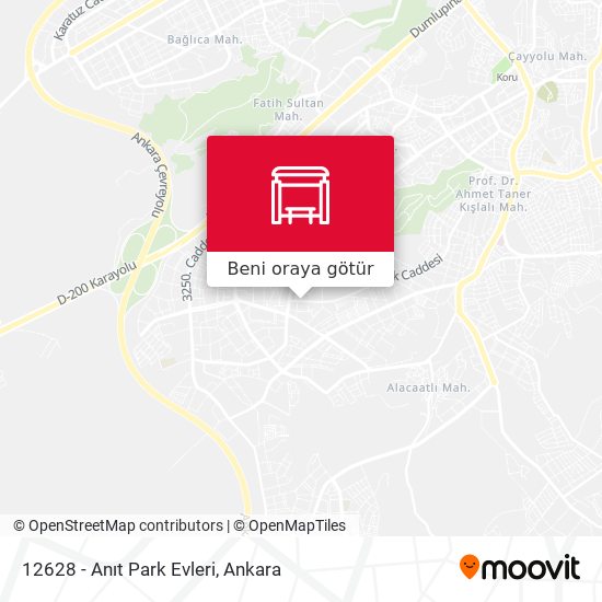 12628 - Anıt Park Evleri harita