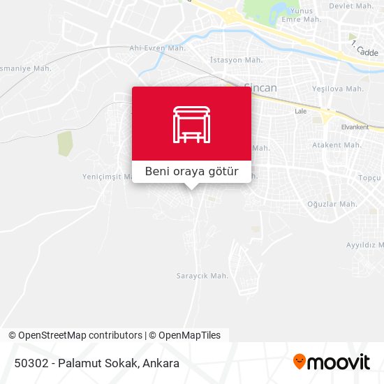 50302 - Palamut Sokak harita
