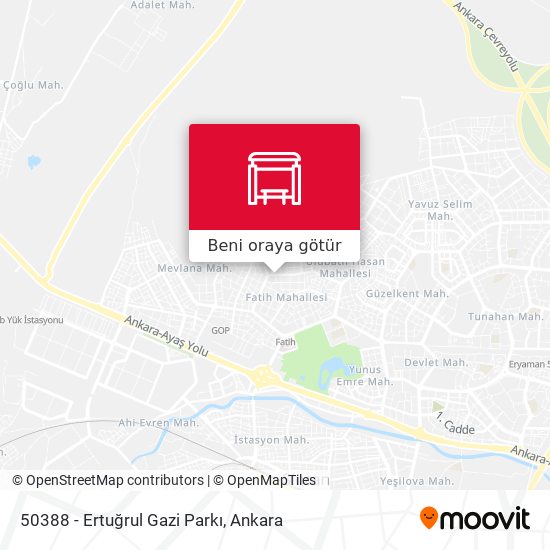 50388 - Ertuğrul Gazi Parkı harita
