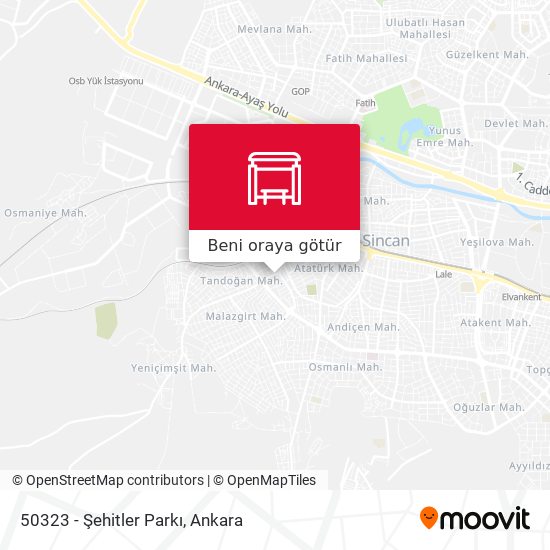 50323 - Şehitler Parkı harita