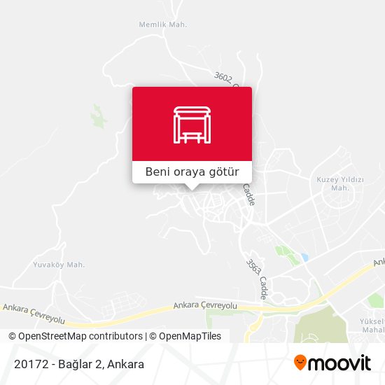 20172 - Bağlar 2 harita