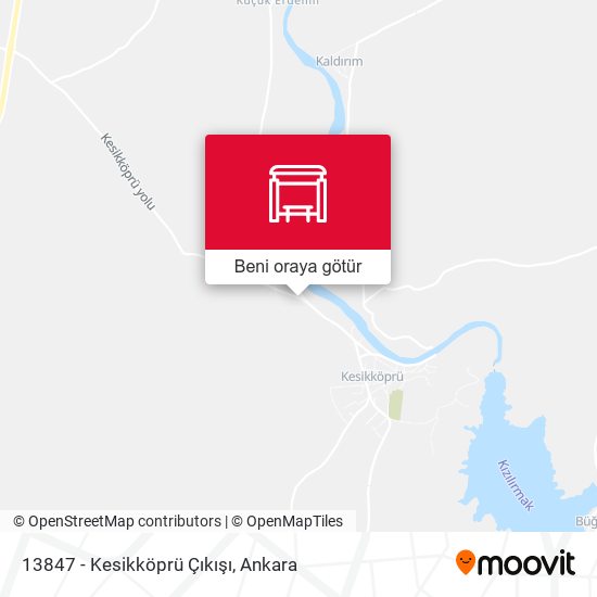 13847 - Kesikköprü Çıkışı harita