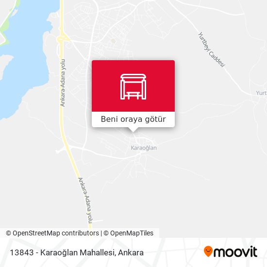 13843 - Karaoğlan Mahallesi harita