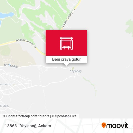 13863 - Yaylabağ harita