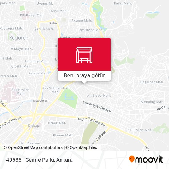40535 - Cemre Parkı harita