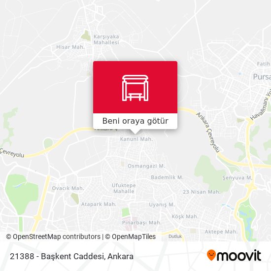 21388 - Başkent Caddesi harita