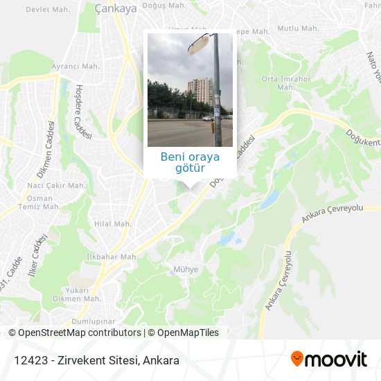 12423 - Zirvekent Sitesi harita