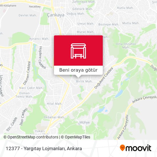 12377 - Yargıtay Lojmanları harita