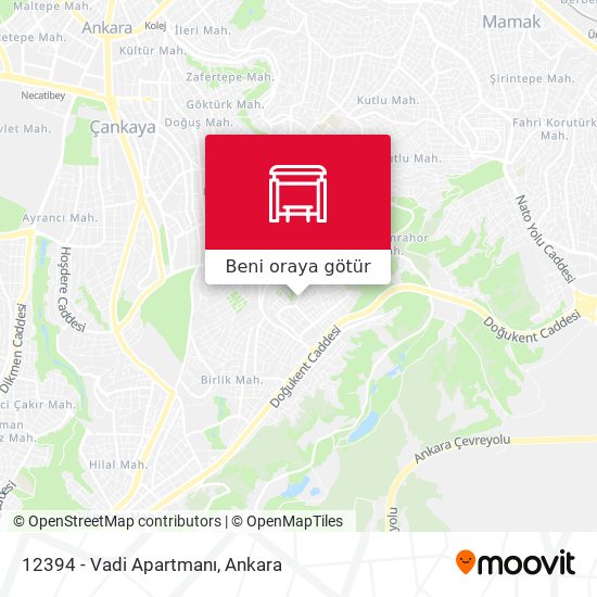 12394 - Vadi Apartmanı harita