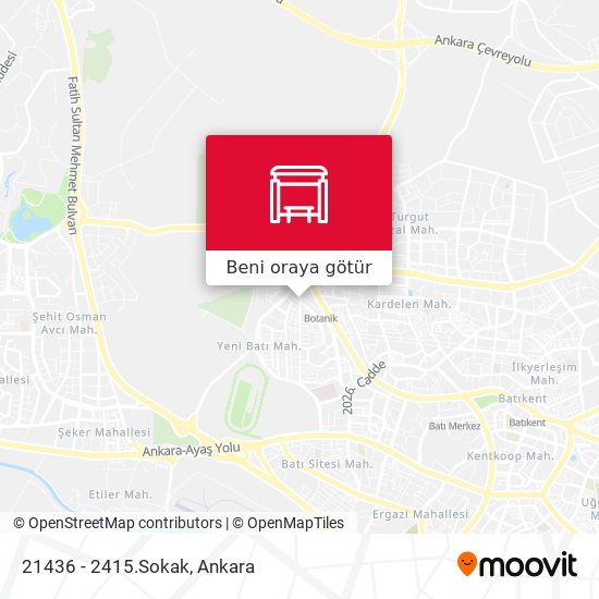 21436 - 2415.Sokak harita