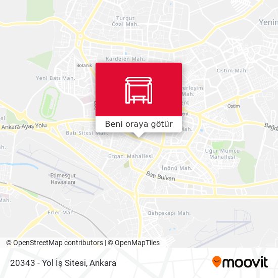 20343 - Yol İş Sitesi harita