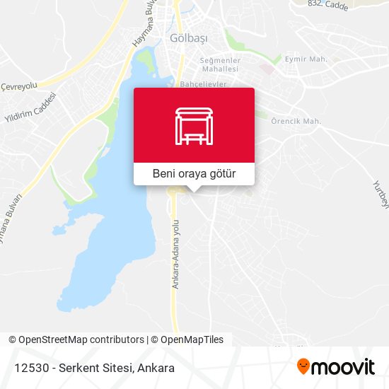 12530 - Serkent Sitesi harita
