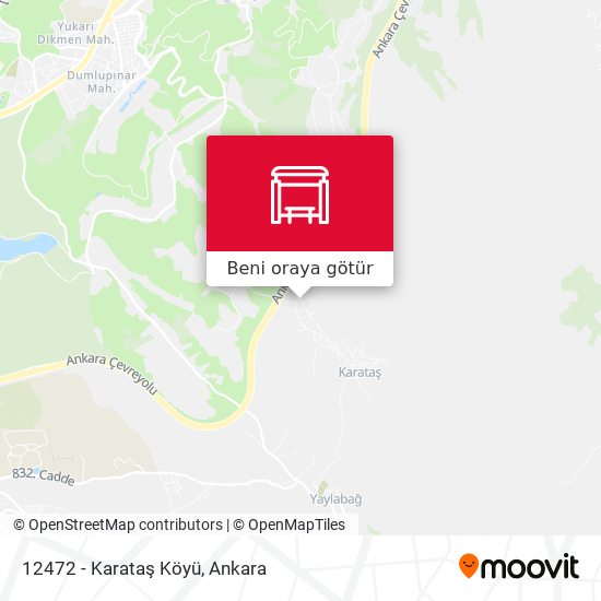 12472 - Karataş Köyü harita