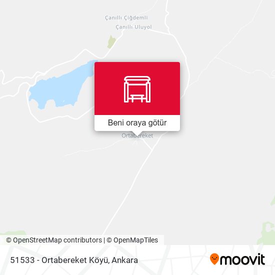 51533 - Ortabereket Köyü harita