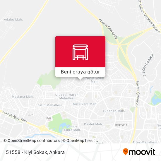 51558 - Kiyi Sokak harita