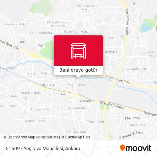 51509 - Yeşilova Mahallesi harita