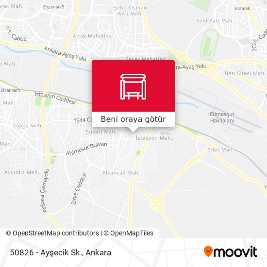 50826 - Ayşecik Sk. harita