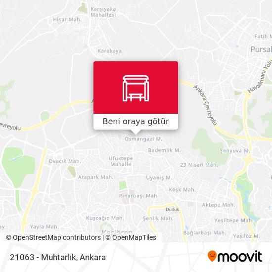 21063 - Muhtarlık harita