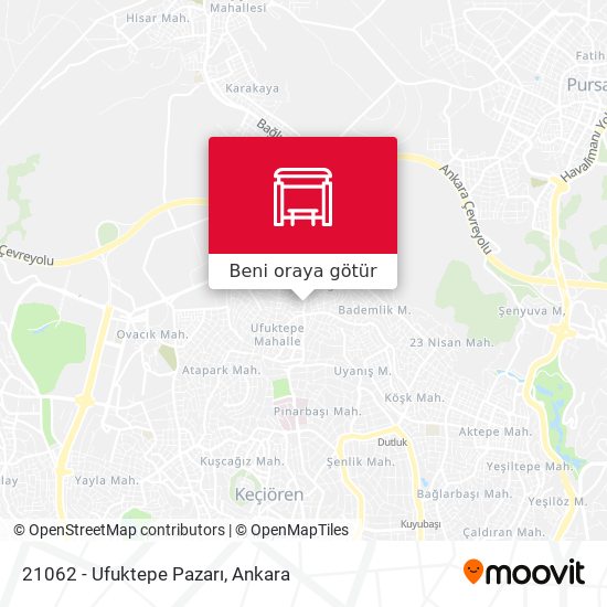 21062 - Ufuktepe Pazarı harita
