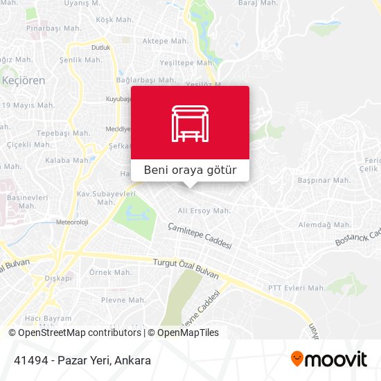 41494 - Pazar Yeri harita