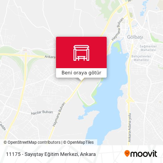 11175 - Sayıştay Eğitim Merkezi harita