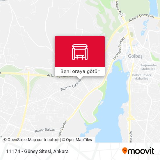 11174 - Güney Sitesi harita