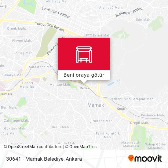 30641 - Mamak Belediye harita