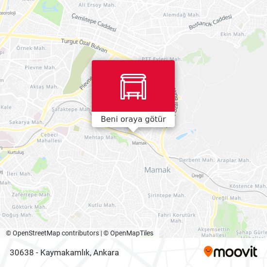 30638 - Kaymakamlık harita
