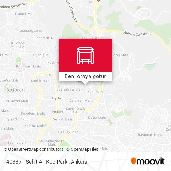 40337 - Şehit Ali Koç Parkı harita