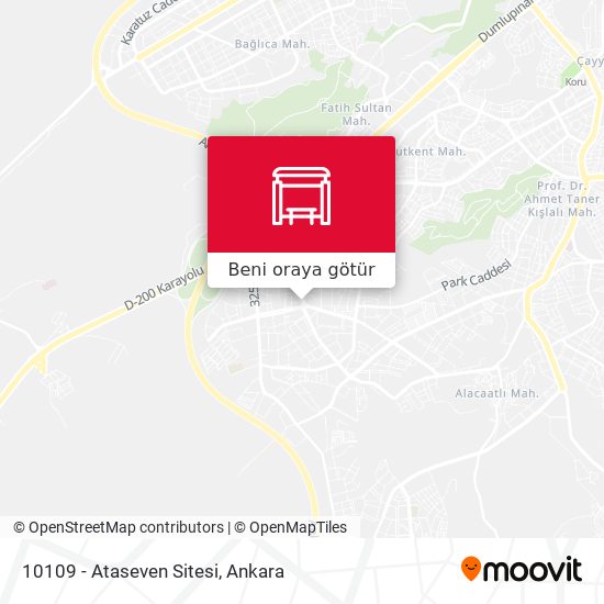 10109 - Ataseven Sitesi harita