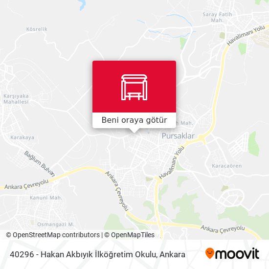 40296 - Hakan Akbıyık İlköğretim Okulu harita