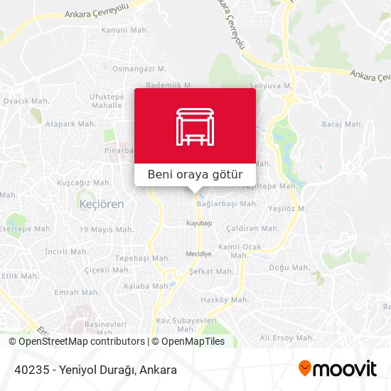 40235 - Yeniyol Durağı harita