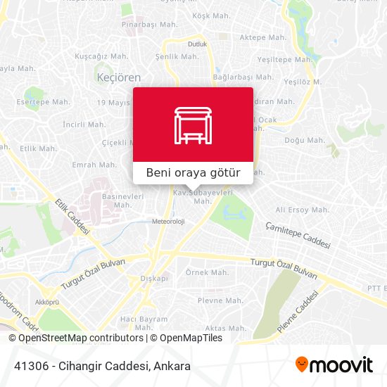 41306 - Cihangir Caddesi harita