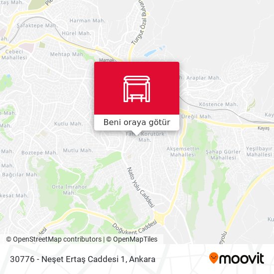 30776 - Neşet Ertaş Caddesi 1 harita