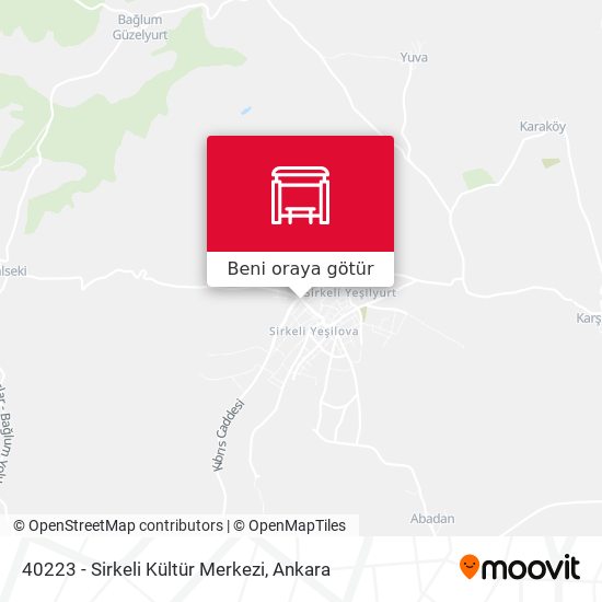 40223 - Sirkeli Kültür Merkezi harita