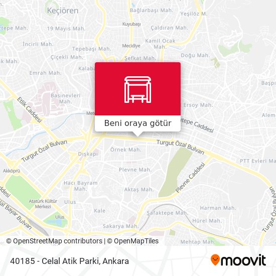 40185 - Celal Atik Parki harita