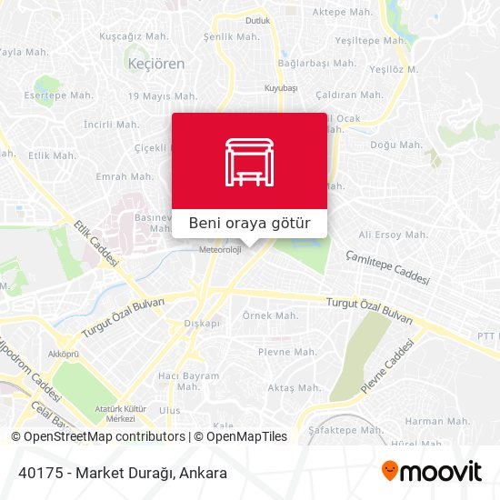 40175 - Market Durağı harita