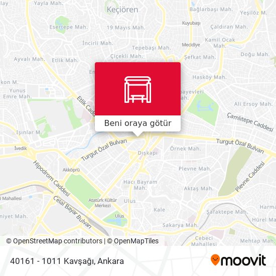 40161 - 1011 Kavşağı harita